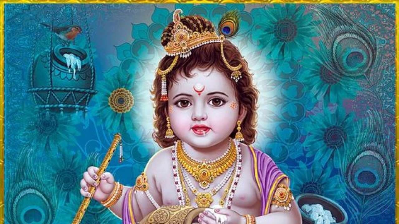 जन्माष्टमी स्पेशल (लड्डू गोपाल) वृन्दावन बिहारी जी का माखन मिश्री भोग