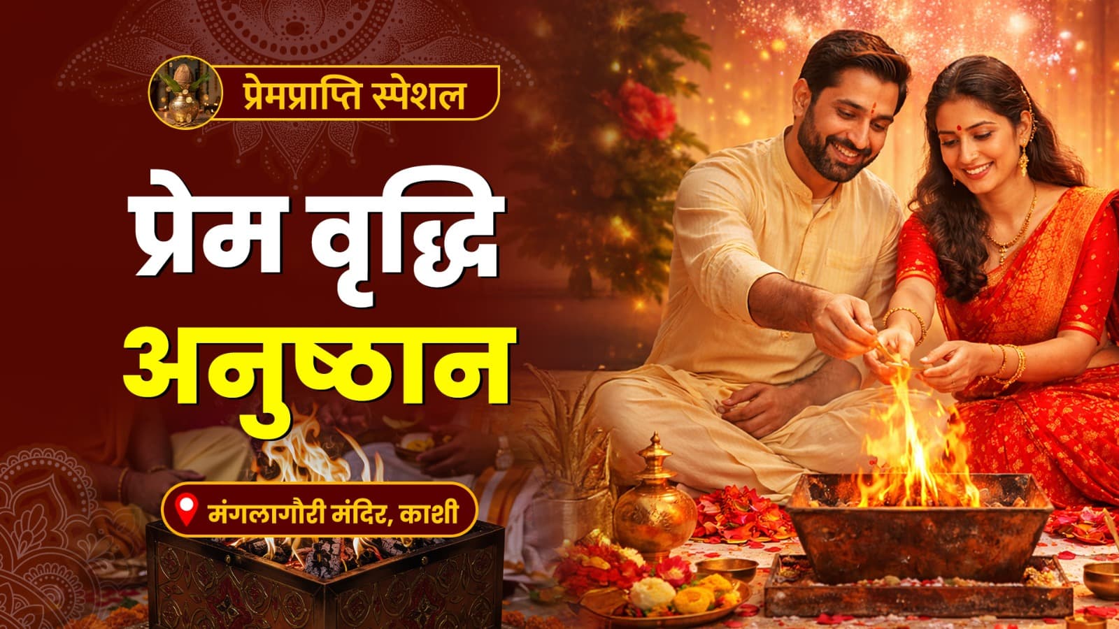 प्रेमवृद्धि अनुष्ठान- रिश्तों की मजबूती और स्थिरता के लिए