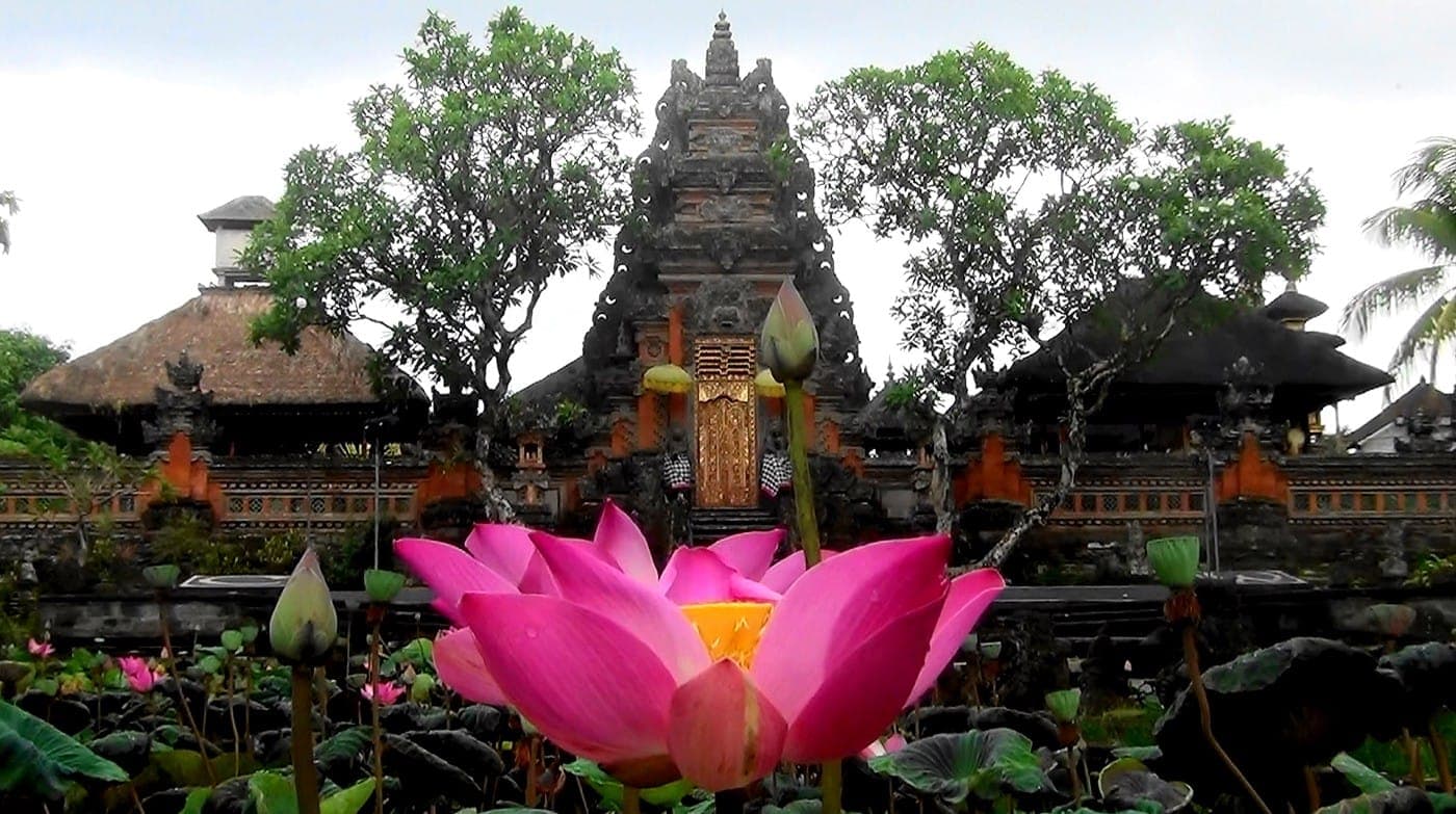Saraswati temple in Bali