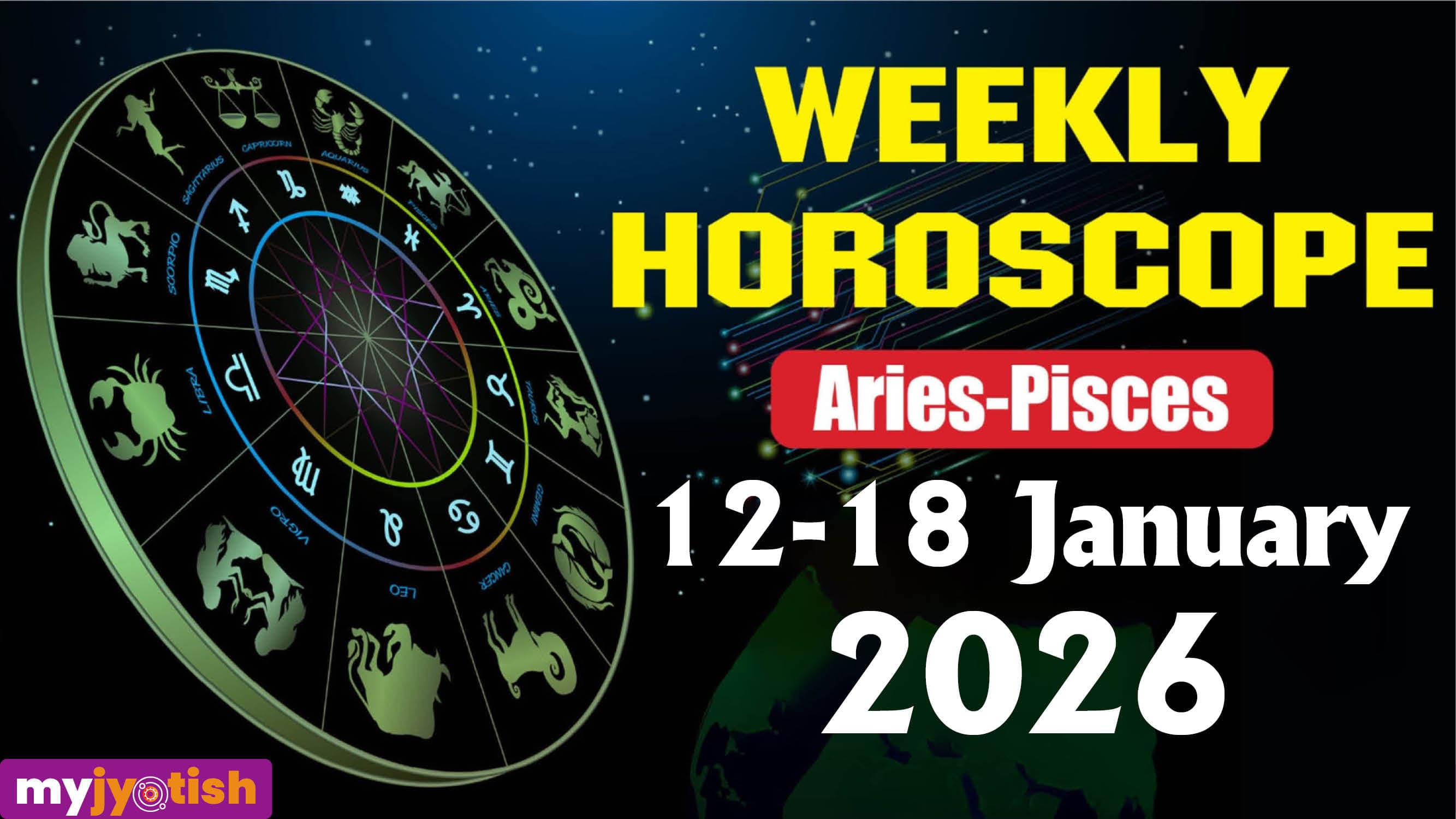 Weekly Horoscope 12-18 January 2026: How This Week Will Be For You? | Check Here