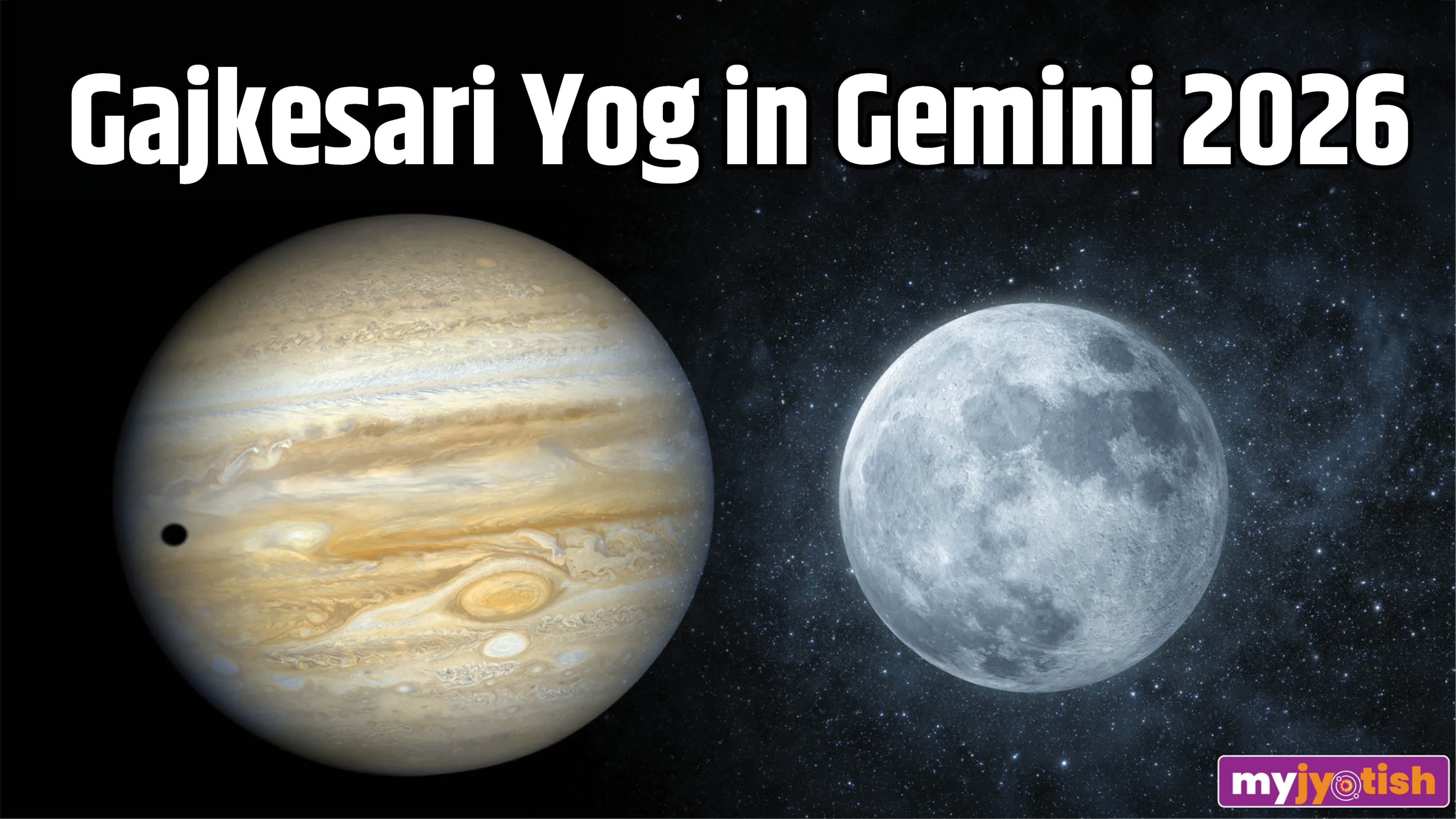 Gajkesari Yog 2026: Formation Of Gajkesari Yog In Gemini Will Bring Special Benefits For These Zodiac Signs