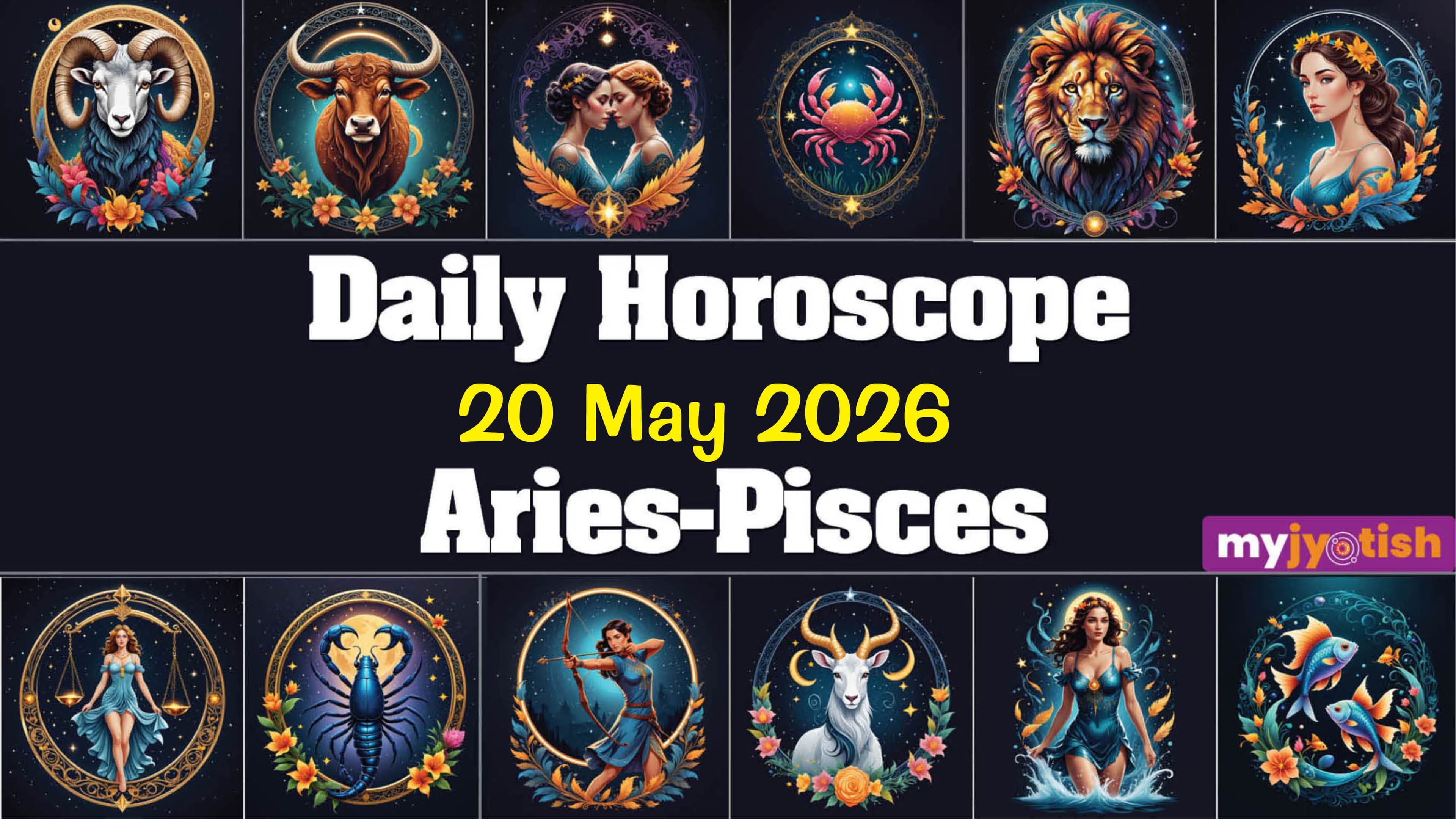 Today's Horoscope 20 May 2026: These Individuals Will Need To Be Cautious Today | Check Here