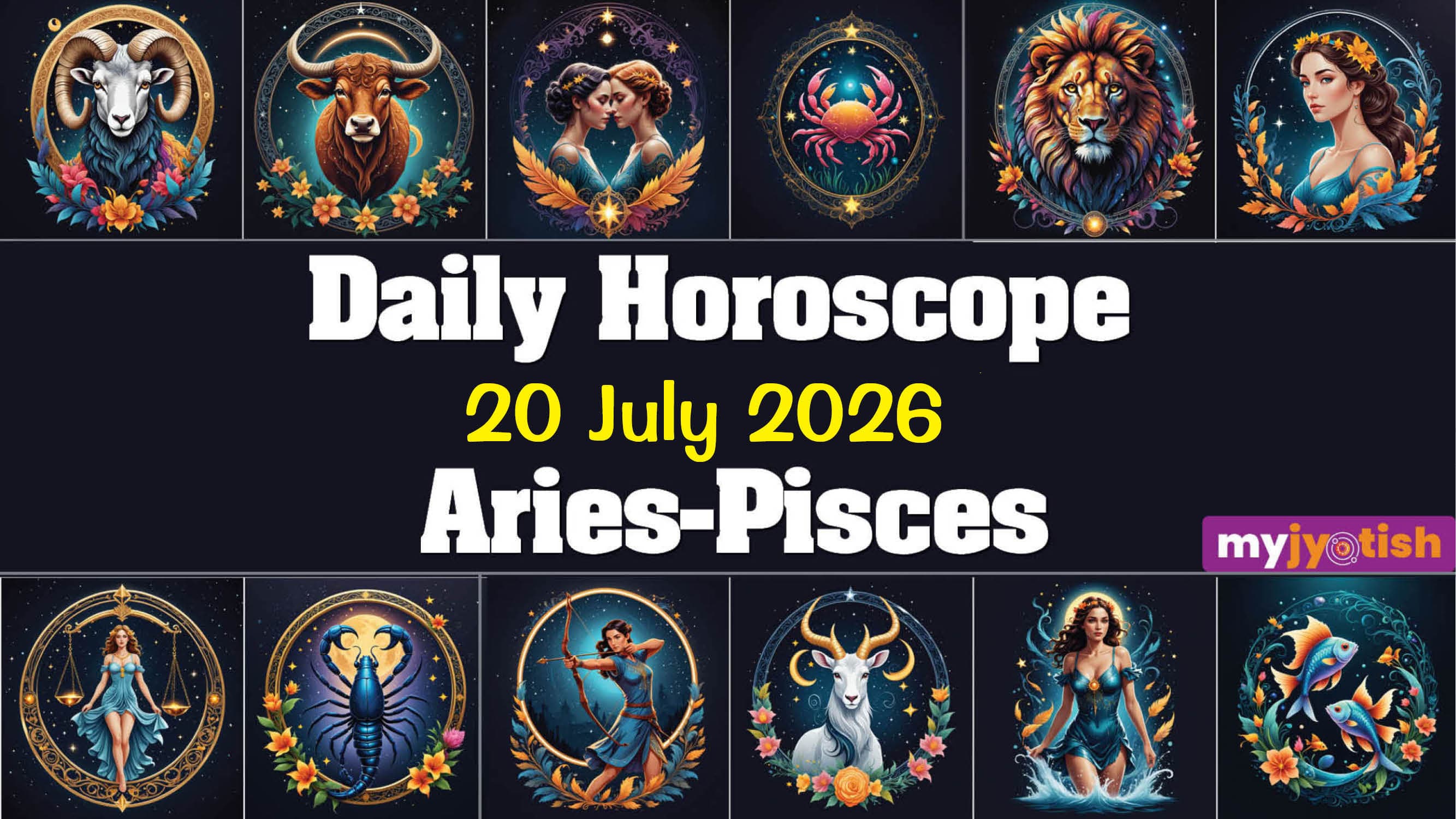Today's Horoscope 20 July, 2026: Your Health Will Improve But Be Careful, Read Your Daily Horoscope