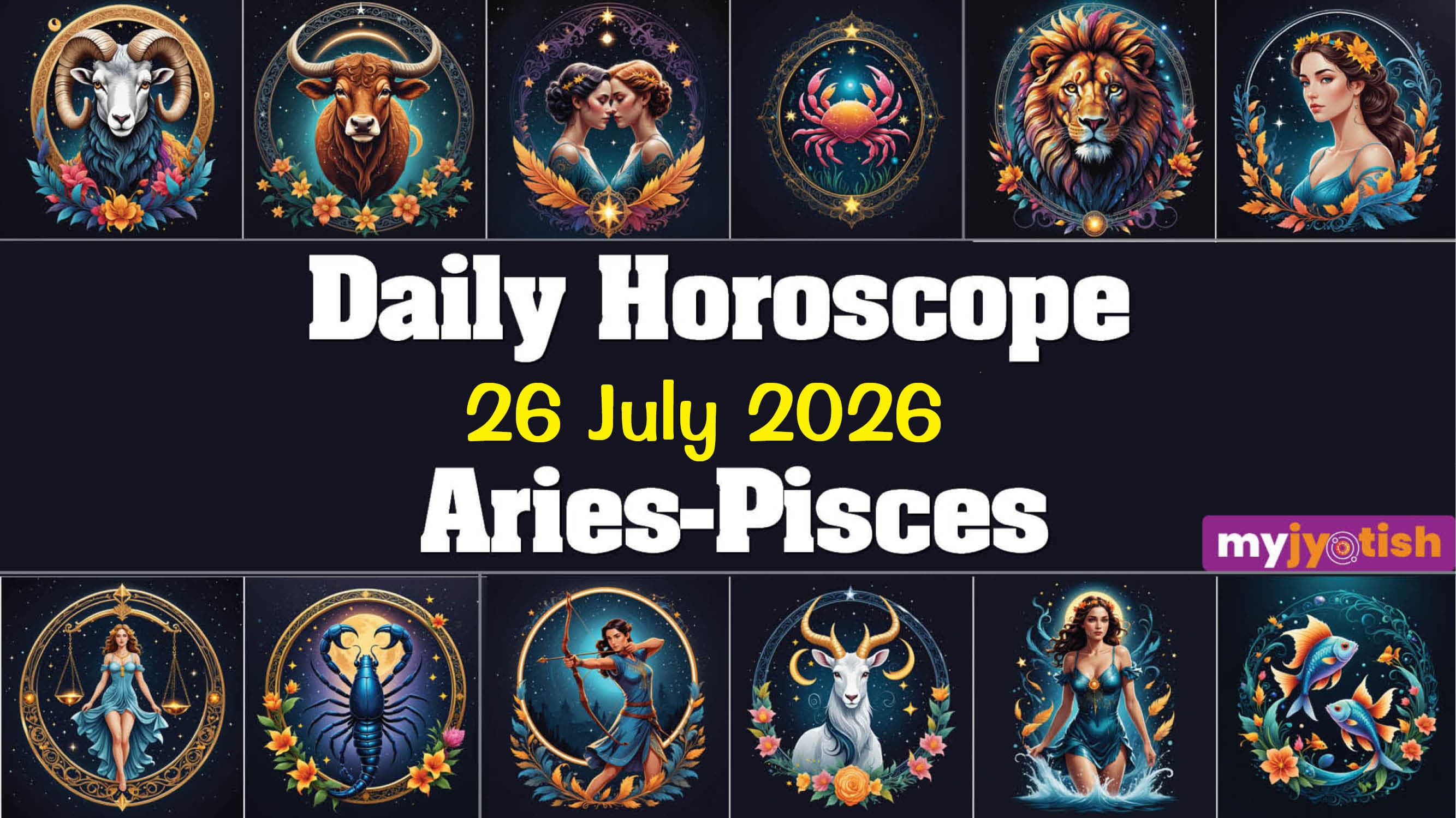 Today’s Horoscope 26 July, 2026: Know How The Day Unfolds For All The Zodiac Signs | Check Here