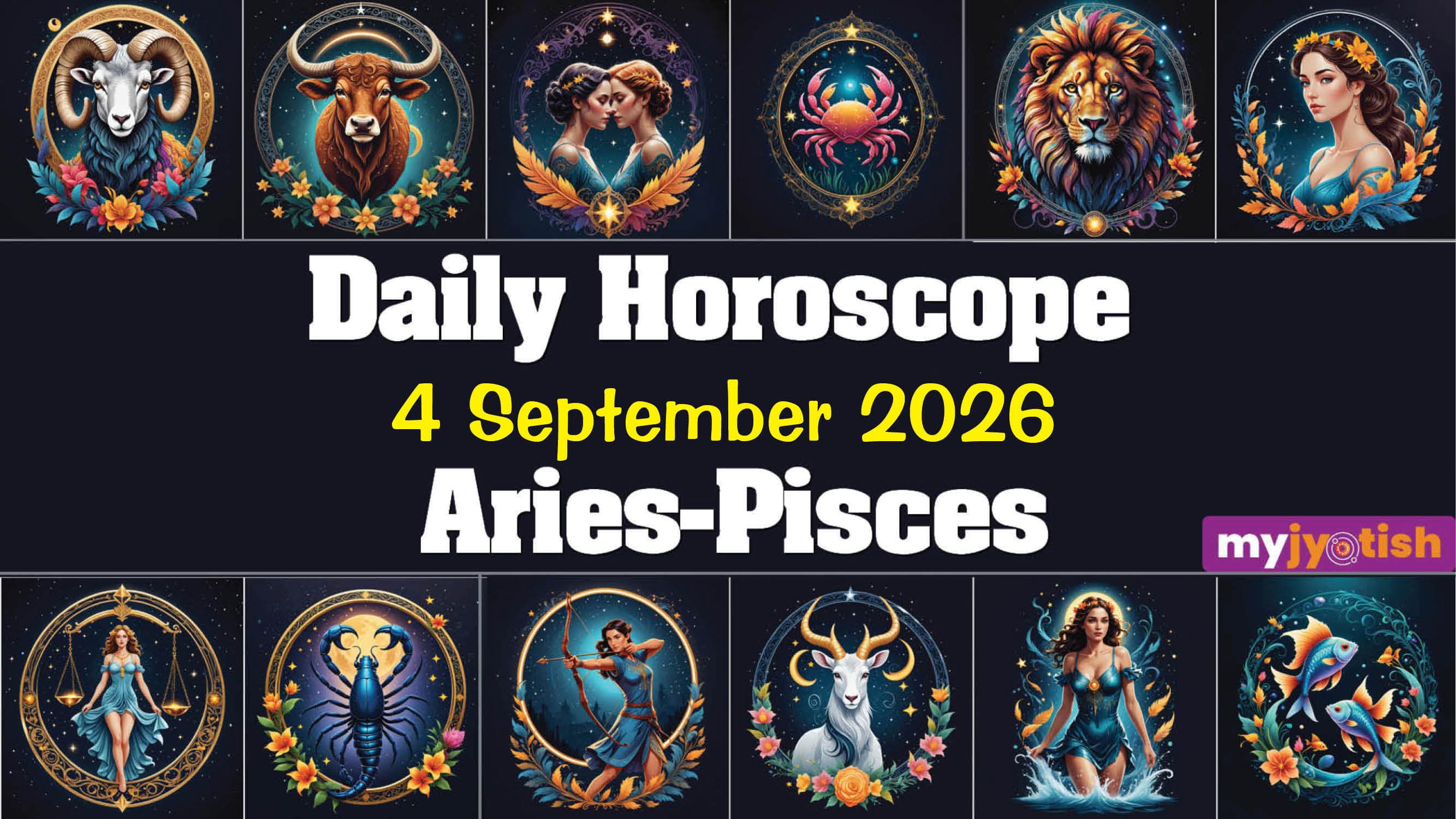 Today's Horoscope, 04 September 2026: Know How The Day Unfolds For All The Zodiac Signs | Check Here