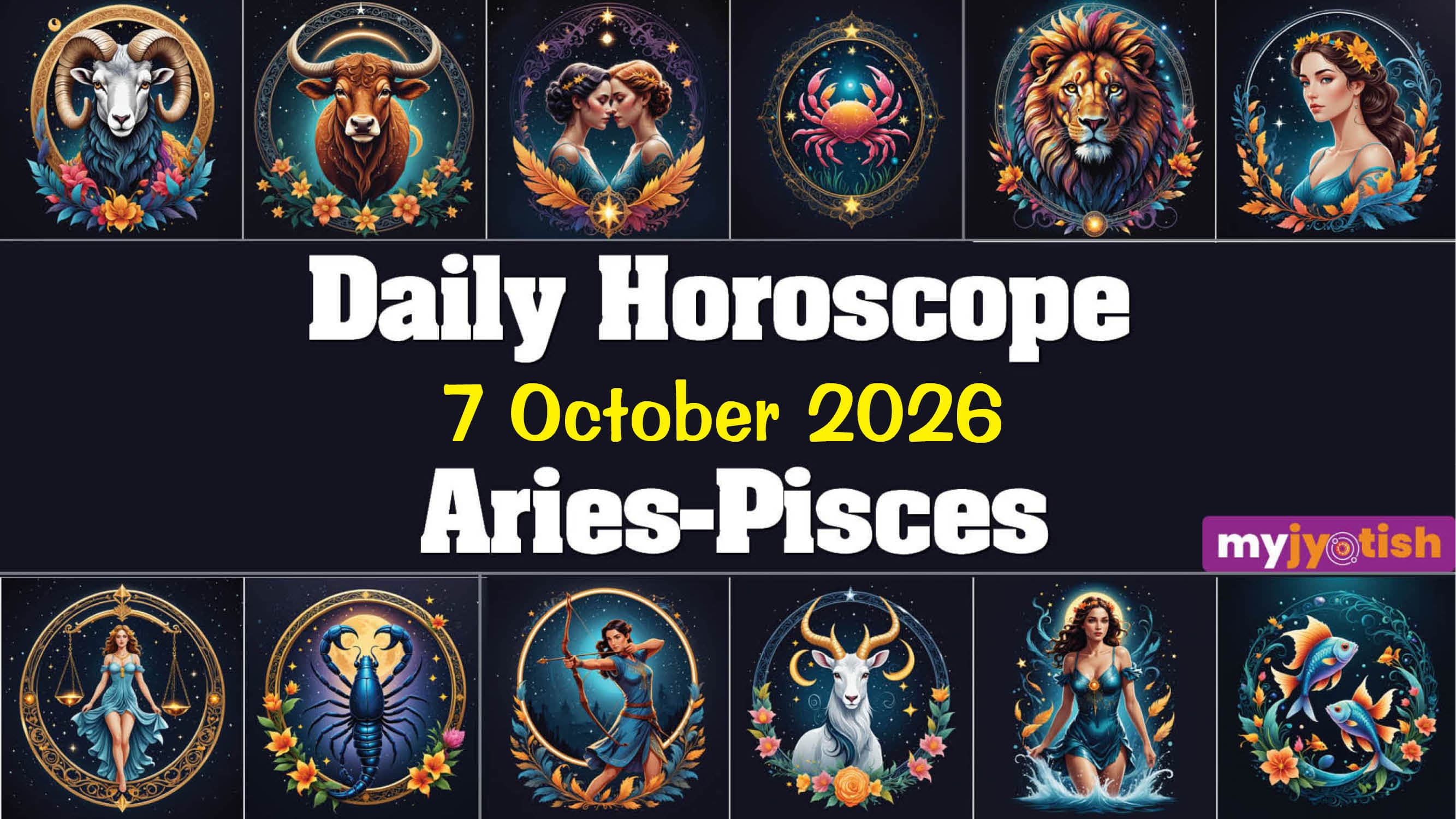 Today's Horoscope, 07 October 2026: Know How The Day Unfolds For All The Zodiac Signs | Check Here
