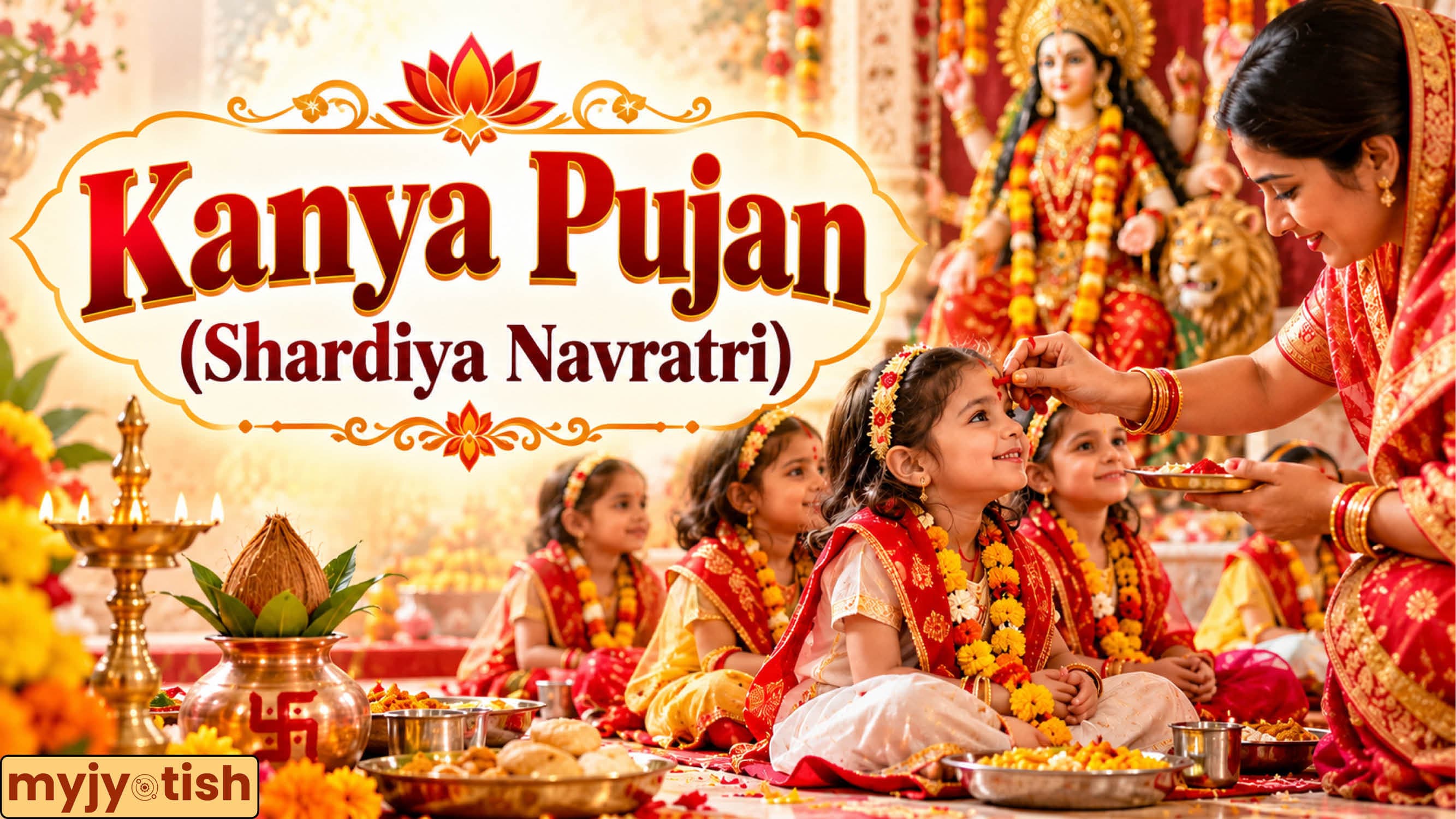 Navratri Kanya Pujan 2026: How Many Girls Are Needed For Kanya Pujan During Navratri | Check Here