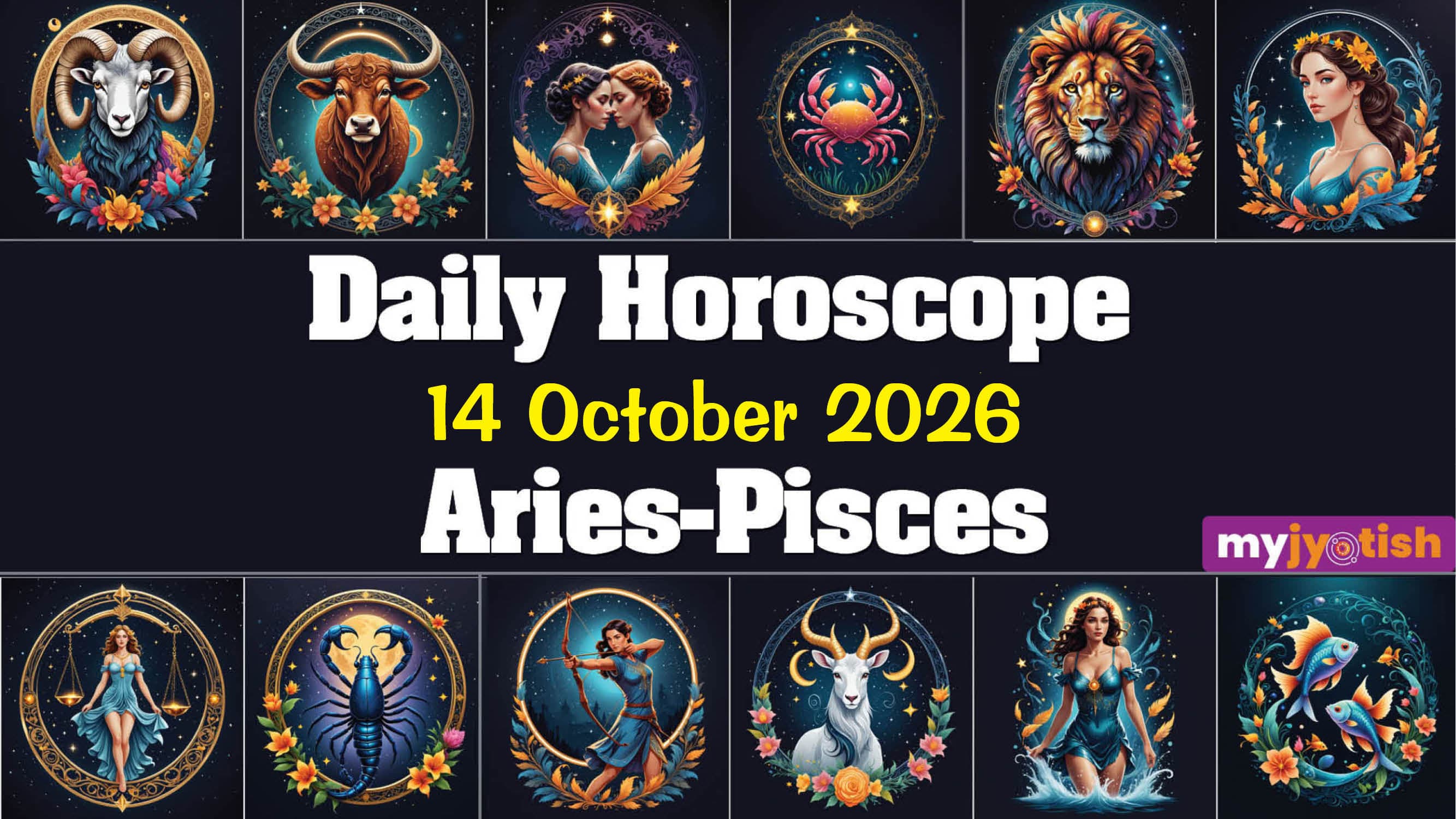 Today's Horoscope, 14 October 2026: Know How the Day Unfolds for All the Zodiac Signs | Read Here