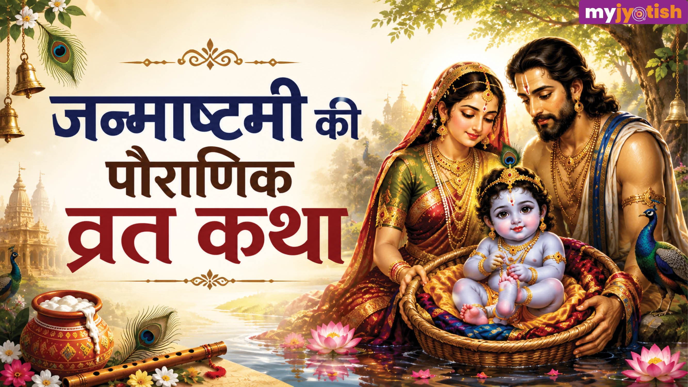 Janmashtami Vrat Katha 2026: जन्माष्टमी की पौराणिक व्रत कथा, जानें कान्हा के जन्म का रहस्य
