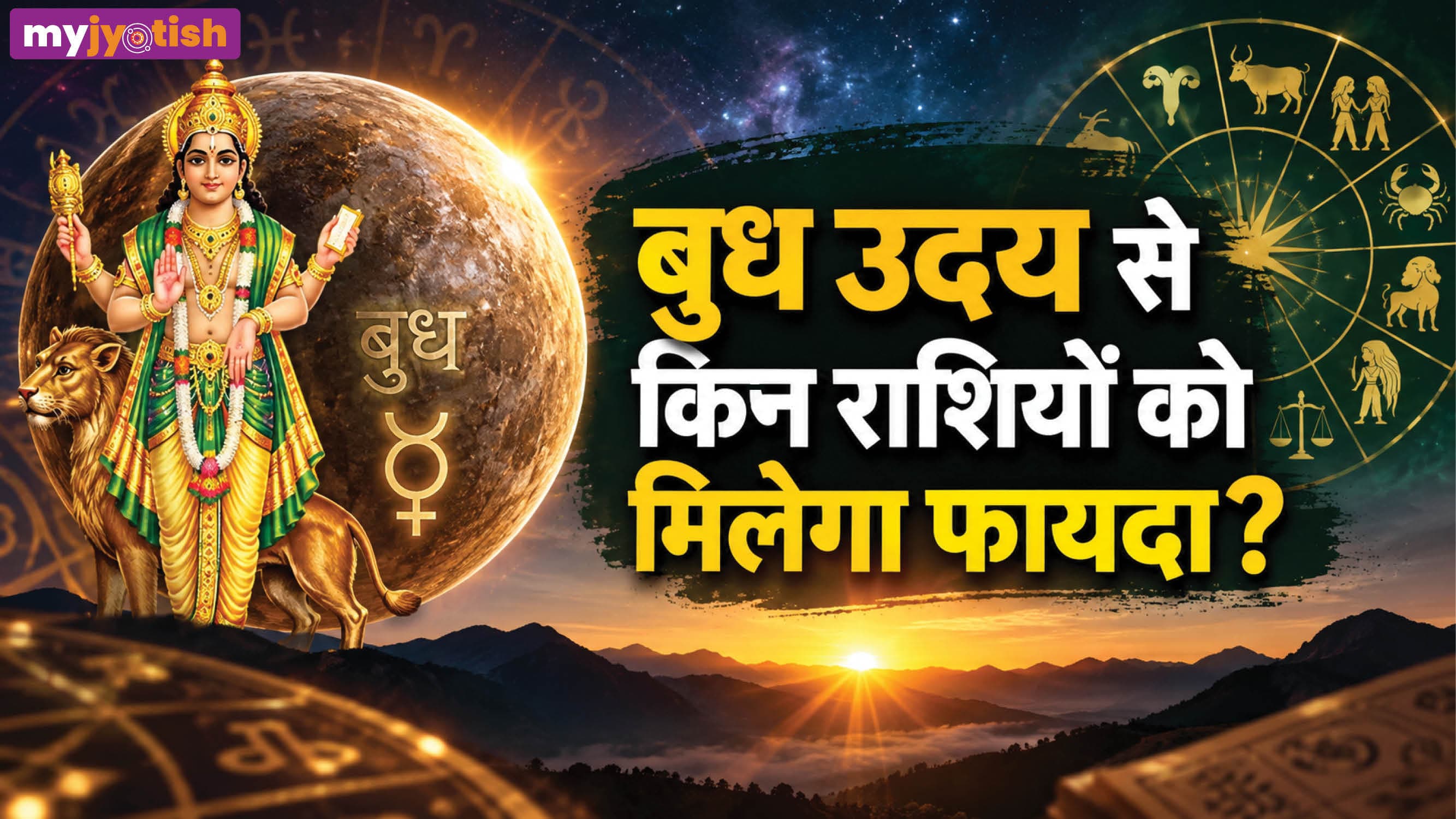 Budh Uday 2026: 12 सितंबर को उदय होंगे बुध, इन राशियों के बदलेंगे दिन, मिलेगा जबरदस्त लाभ