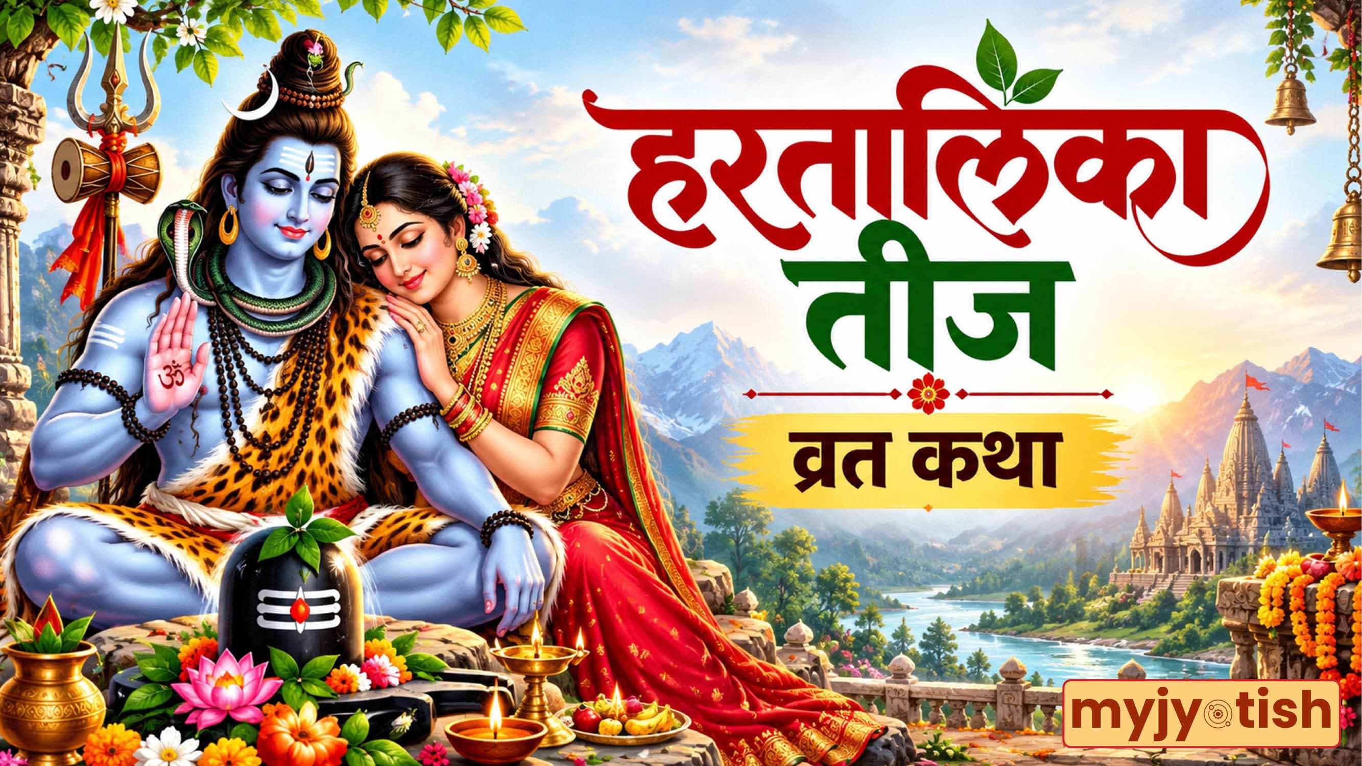 Hartalika Teej 2026: हरतालिका तीज व्रत में करें इस कथा का पाठ, मिलेगा पूजा का पूरा फल